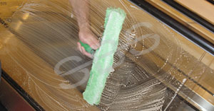 Step by Step Rulltrappsrengöring för industriell rengöring, tvättning av rulltrappor och rullband